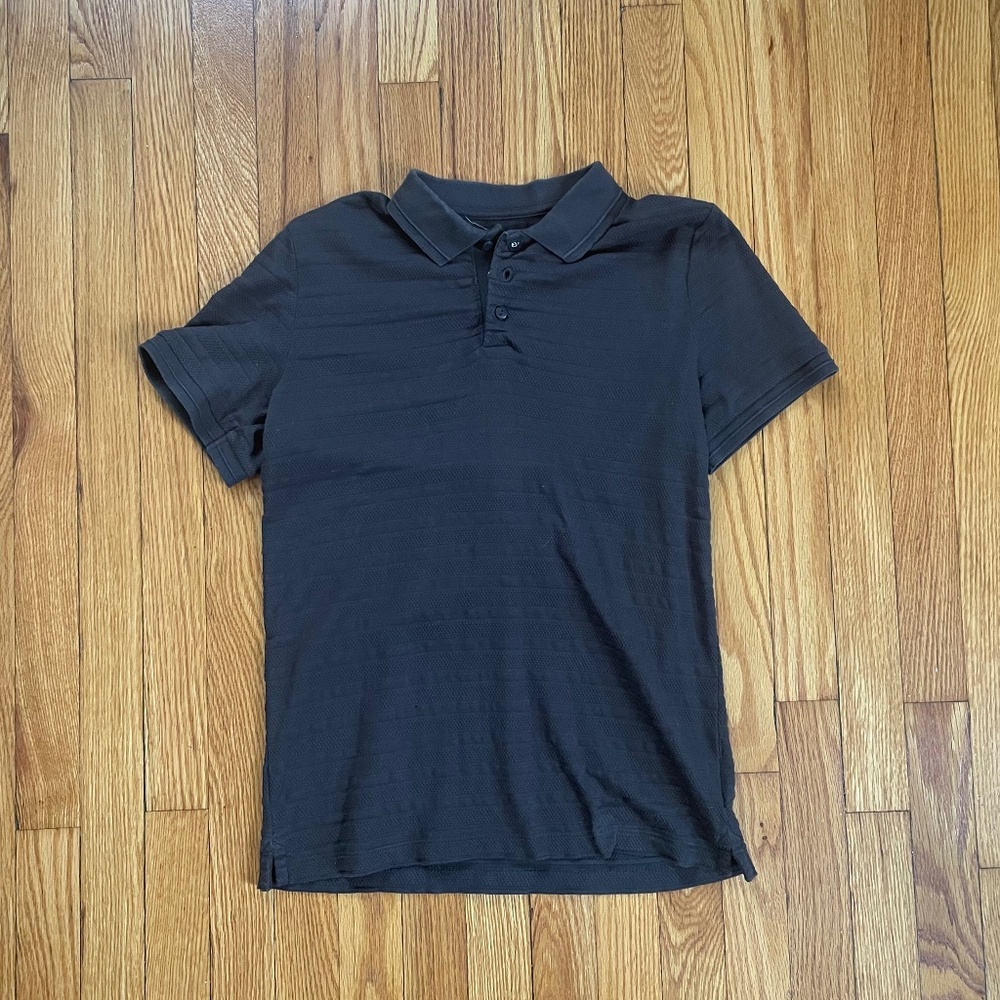 Taylor Stitch Men's Jacquard Polo Shirt (Size 36)